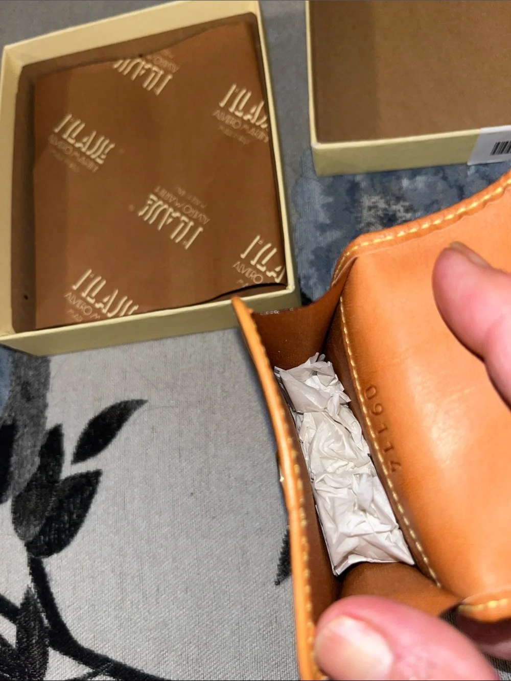 Alviero Martini leather pouch